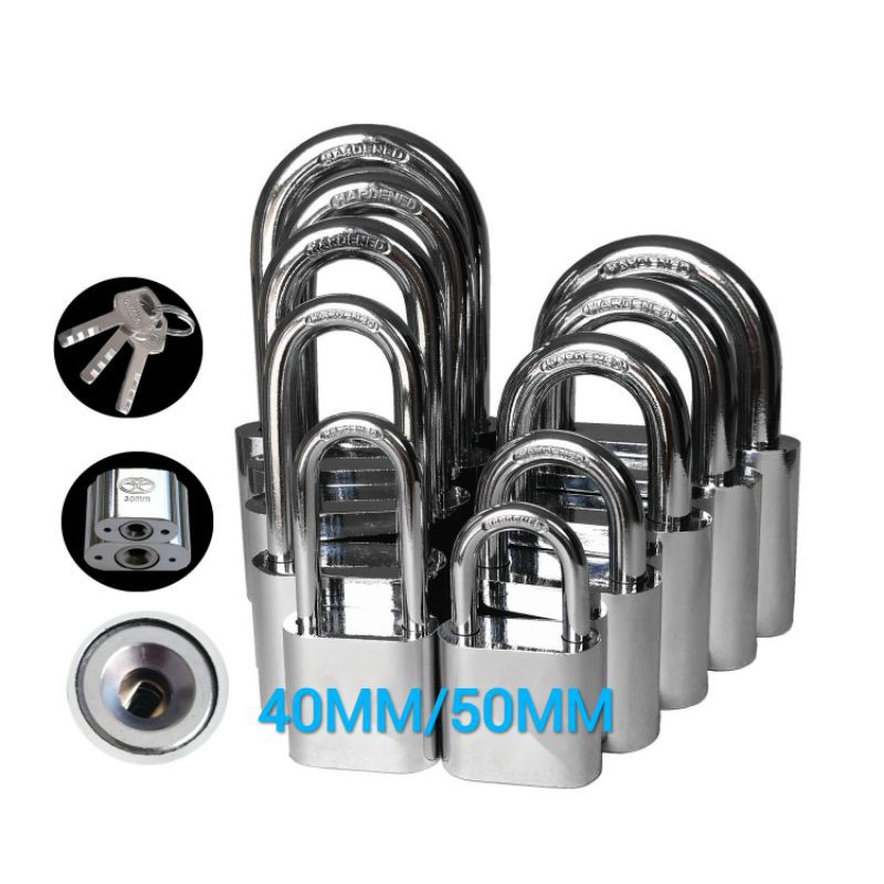 Gembok Putih Anti Rust Anti Maling Anti Cut