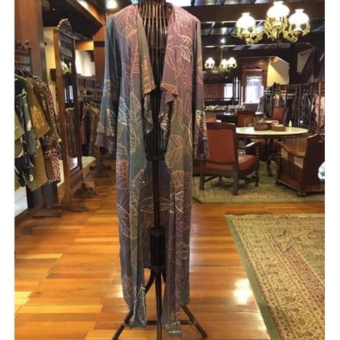 Long Cardigan Freya by Dian Pelangi LIMITED EDITION Busana Muslim Outer Cardi Bolero Cape Batik Visc