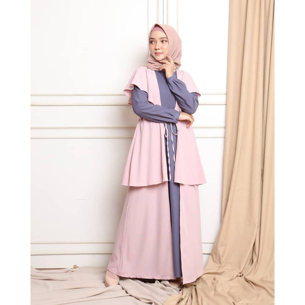 SF Morza Maxi Original Koleksi Terbaru Termurah Baju Wanita Lucu Kekinian Modis Modern Casual