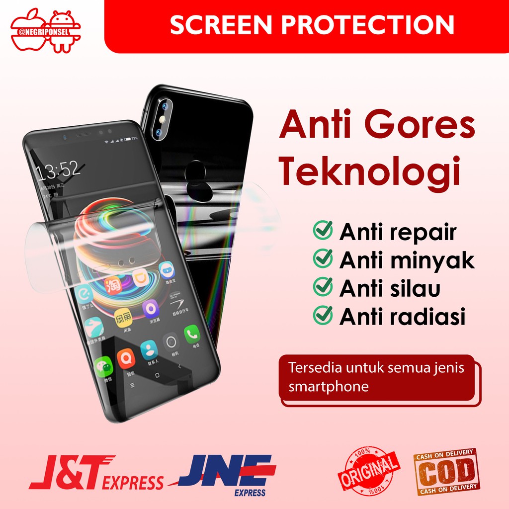 Anti Gores Radiasi untuk Semua Tipe Handphone / Smartphone