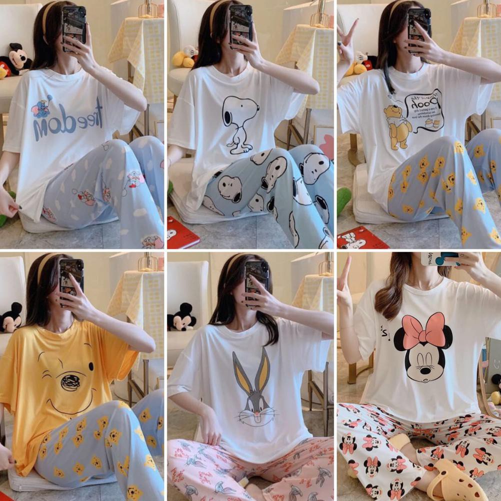 BAJU SANTAI WANITA PANJANG PJG.C BAJU RUMAH WANITA PANJANG BAJU TIDUR WANITA PANJANG BAHAN NYAMAN