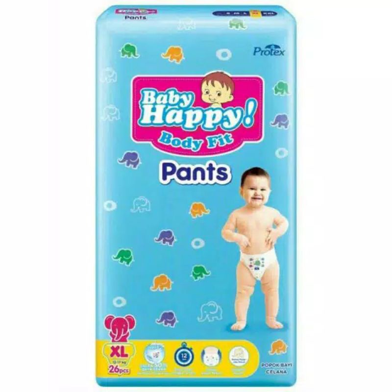 Baby happy pants &amp; Popok Sensi S 38+2 / M 34 / L 30 / XL 26 / XXL 24 / XL 20+2 / XXL 18+2 / M 20+2 / L 20+2