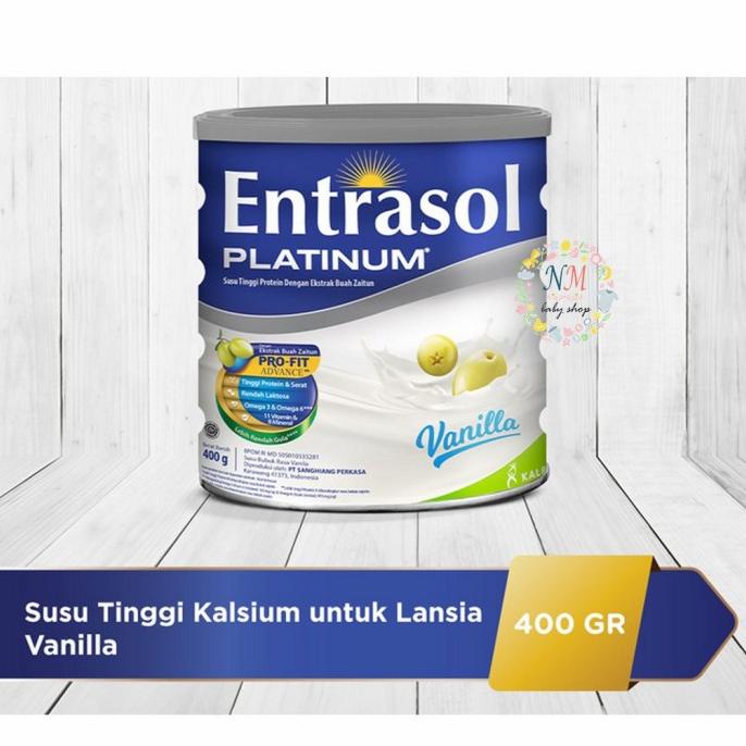 

[COD] susu entrasol senior vanila 400gr [COD]