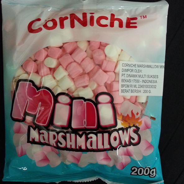

S1Mr Corniche Mini Assorted Marshmallow 200 Gr 5Ta9