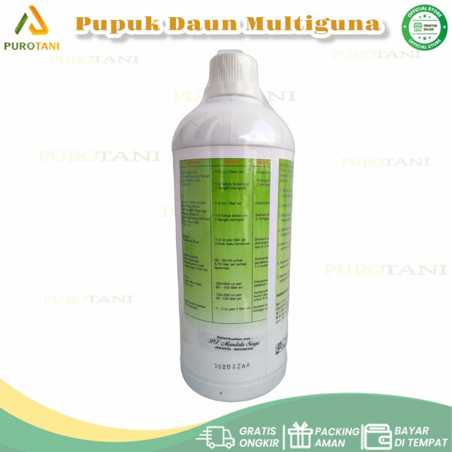 Dangrow 1L Dan Grow Pupuk Cair Daun Multiguna 1Liter