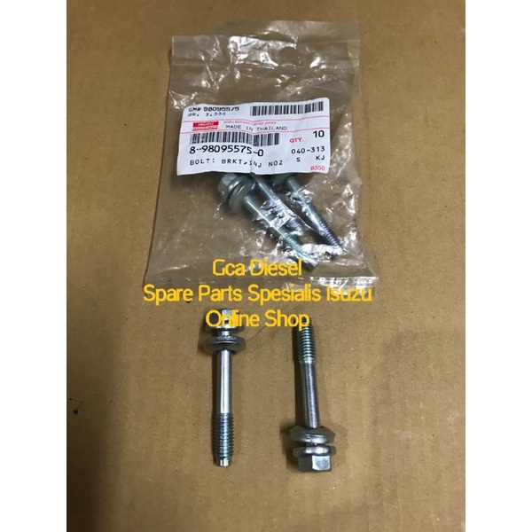 Baut bracket dudukan nozzle nosel dmax 4JJ 4JK MUX