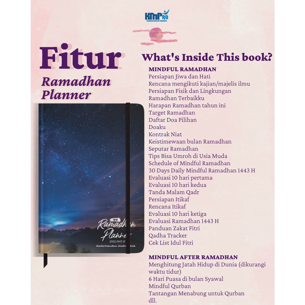 Buku Agenda Ramadhan Planner (bisa untuk 2023)