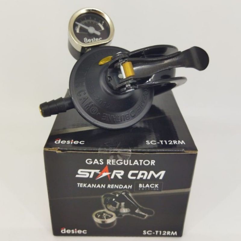 Regulator Starcam Paket Selang SC-T12RMS Regulator Gas Anti Bocor