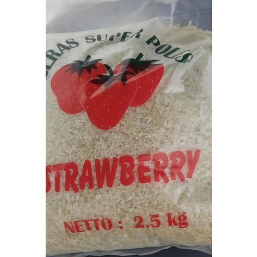 beras strawberry beras c4 beras super 2.5kg