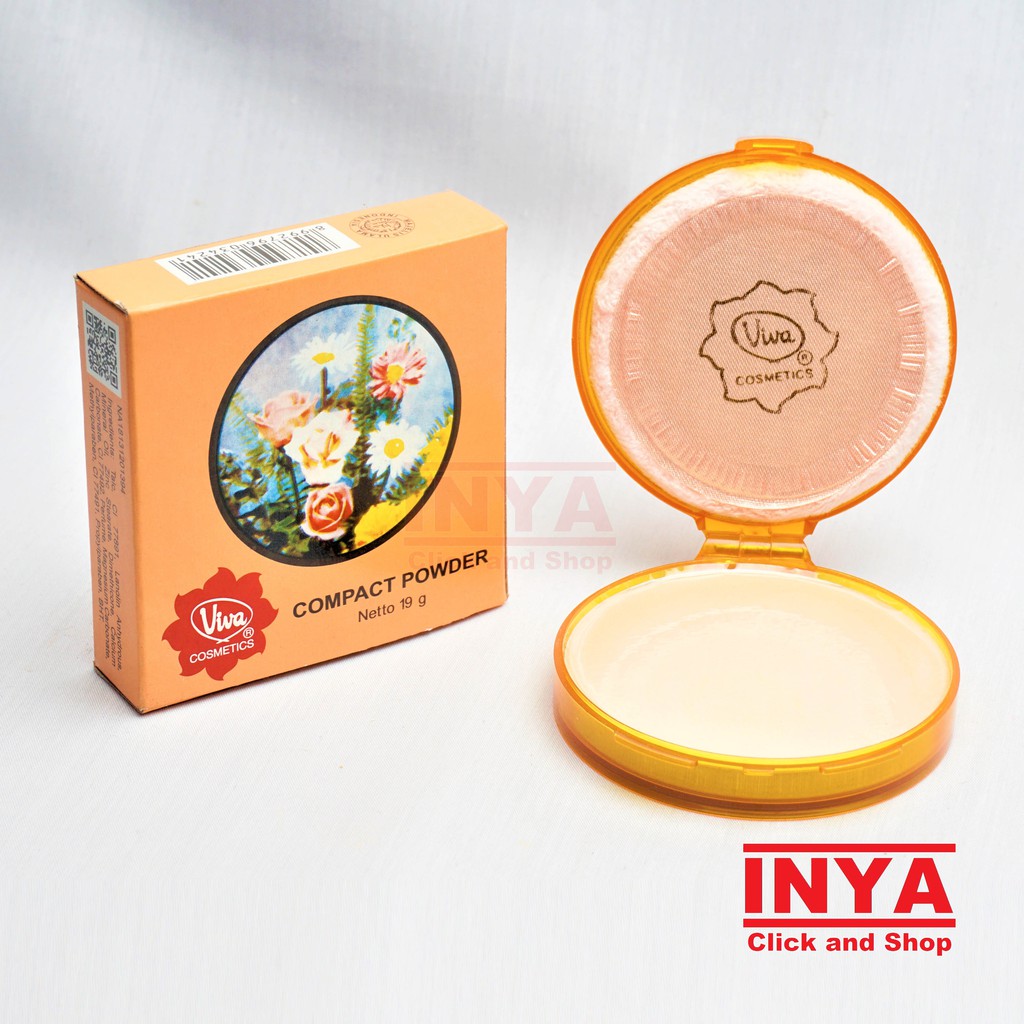 VIVA COSMETICS KUNING LANGSAT COMPACT POWDER 19gr - BEDAK PADAT