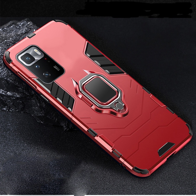 Casing Armor Magnetik Xiaomi Redmi Note 10 Pro 10S Shockproof