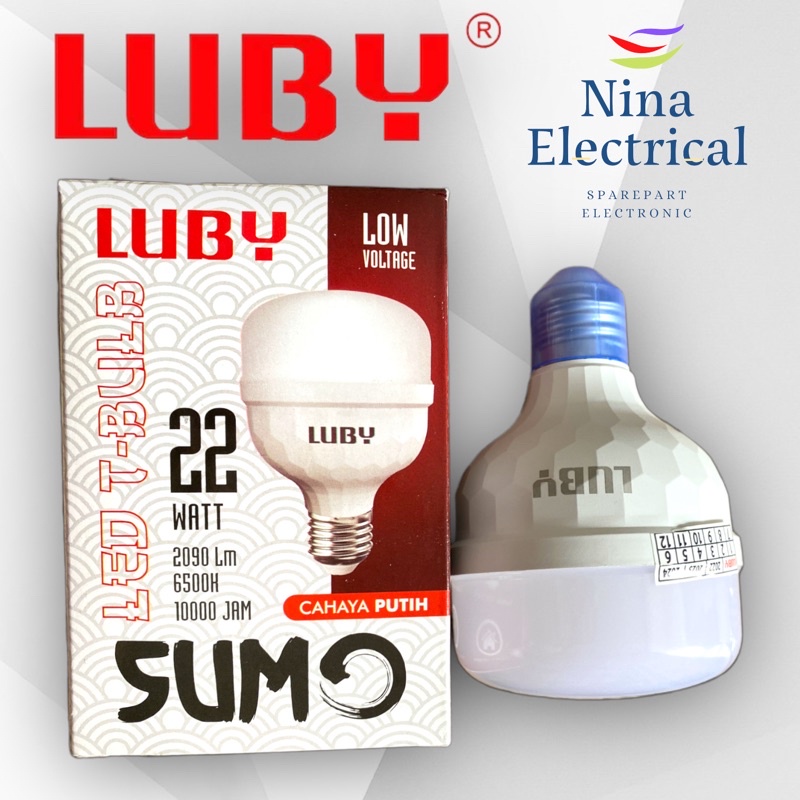 LAMPU LED LUBY SUMO 12W 16W 22W 30W 40W Cahaya Putih Terang