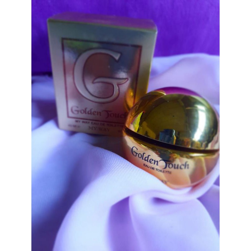 My Way Golden Touch Eu De Toilette for her parfum wanita 40ml.