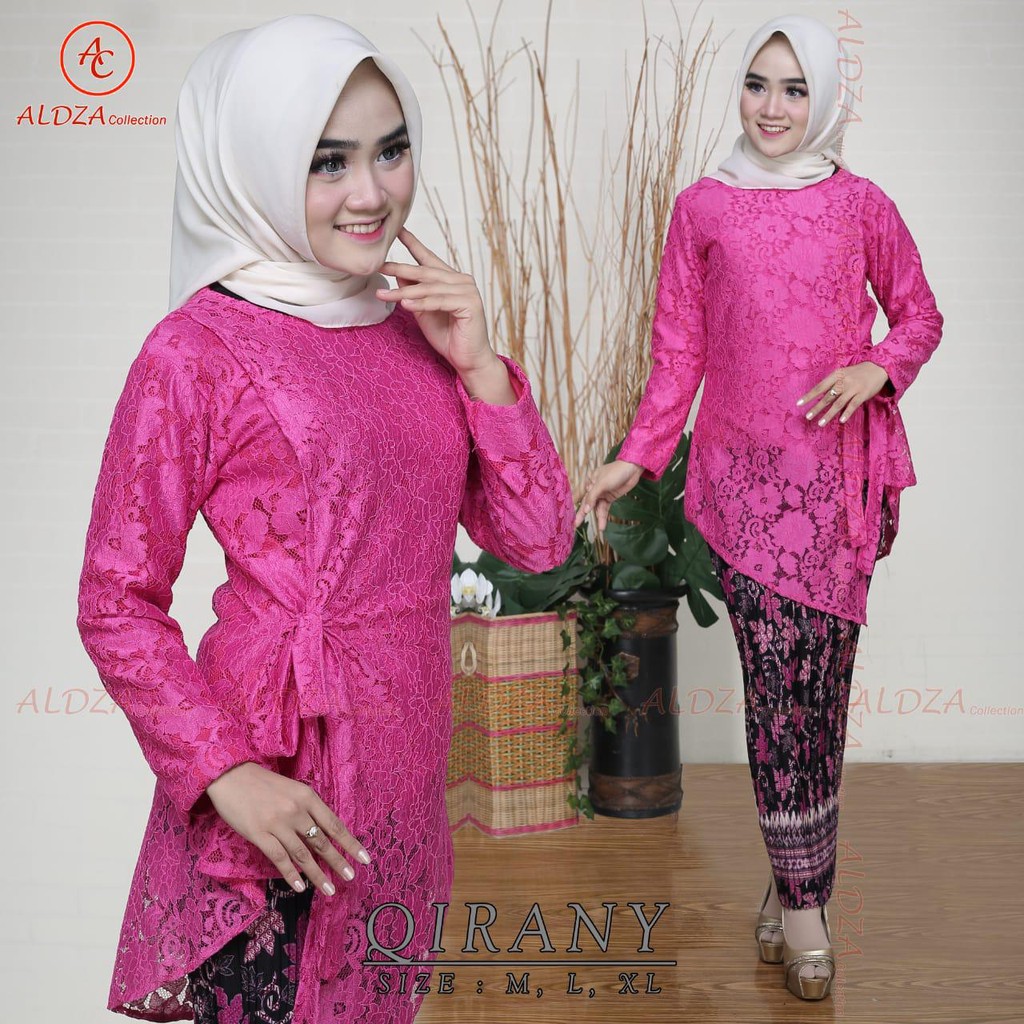 Set Kebaya Brukat Qirany Aneka Macam Warna