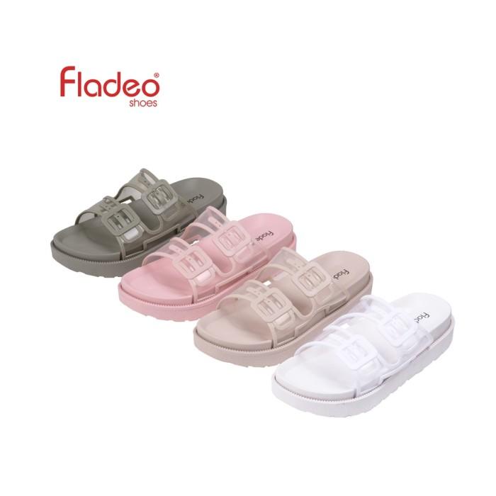 Fladeo B22/LDS512-1HP/Sandal Slide Wanita [ Slipper Sandal ]