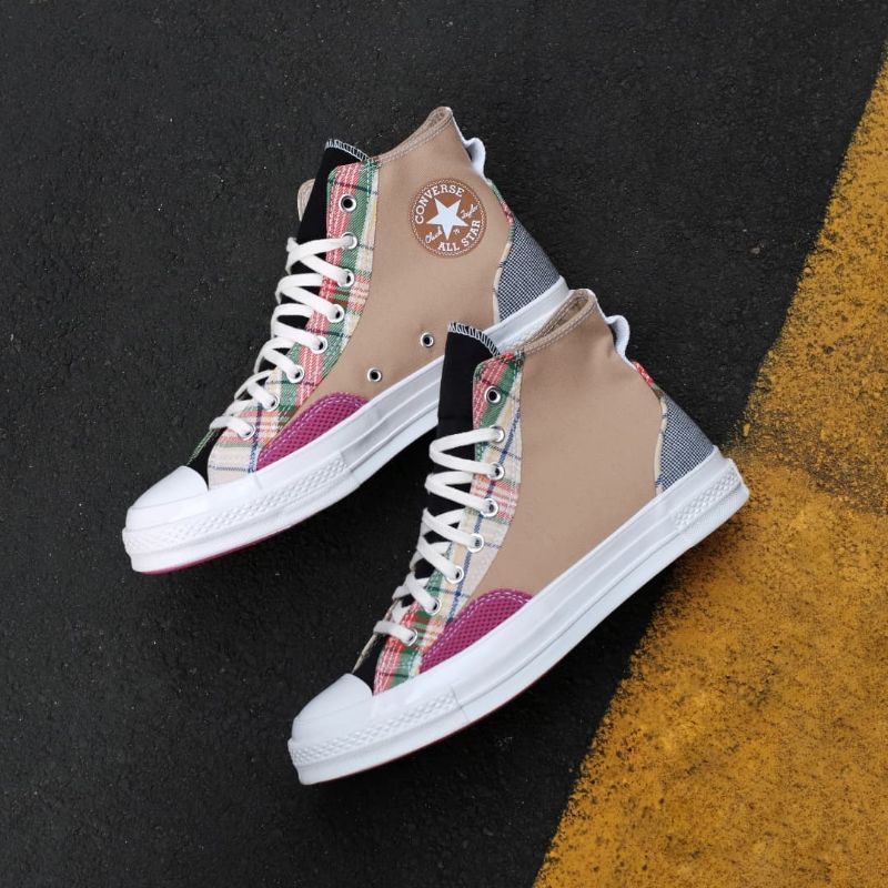 Converse Chuck Taylor 70s Hi "Hacked Patchwork Nomad Overlays"