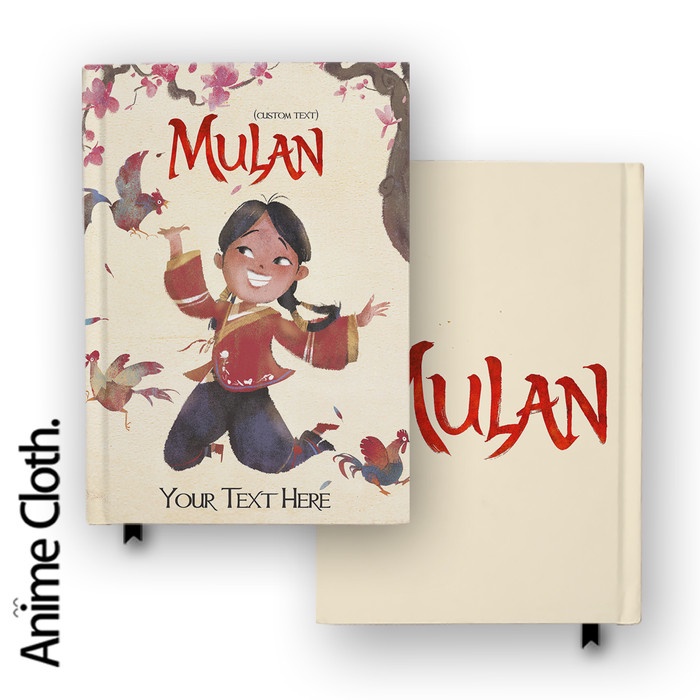 

Buku Catatan Notebook Mulan 4 Custom Nama Jurnal Diary Hardcover A5 A6
