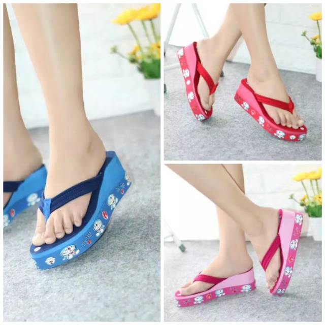 Wedges doraemon BMP 4warna size 36/40