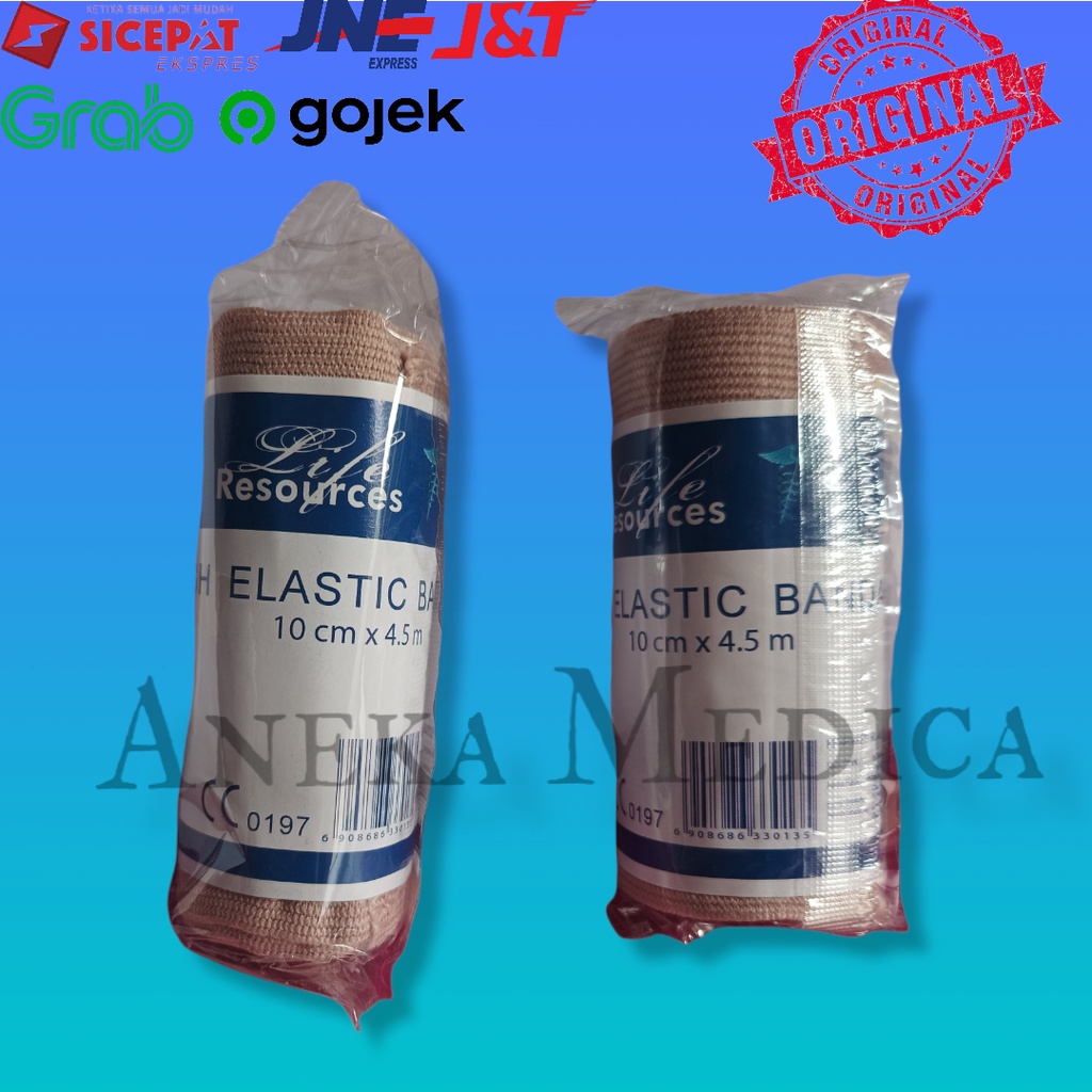 perban elastic bandage / elastis ban 10cm x 4.5m resources