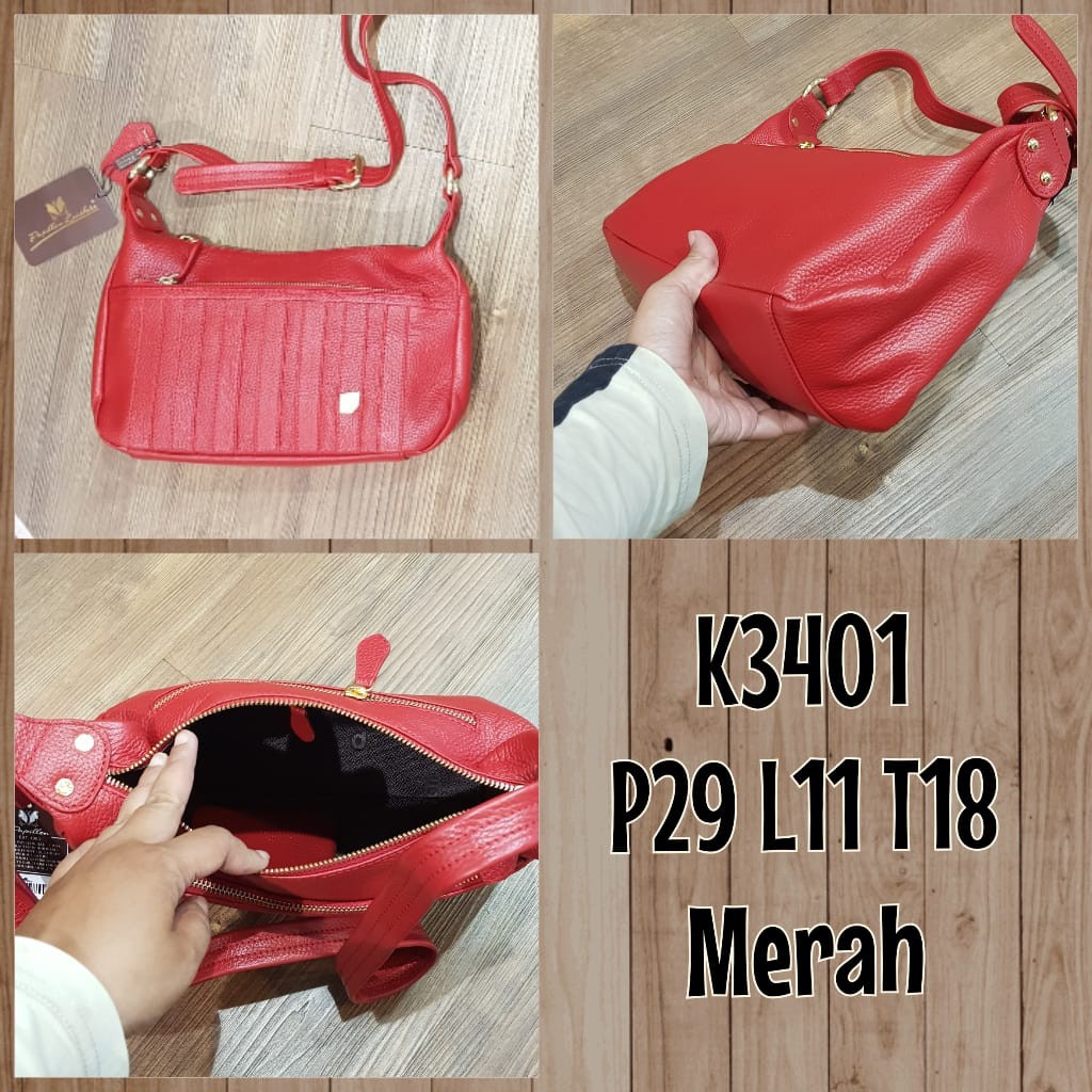Tas Papillon Original K3401 Merah