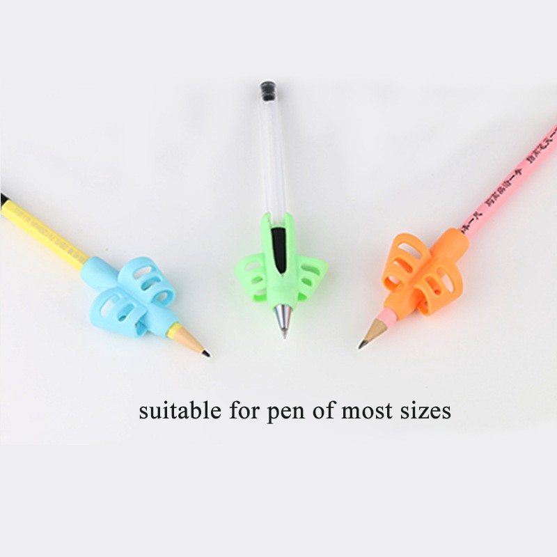 【COD Tangding】Children 3-finger Pen Grip Holder Pencil Writing Posture Correction Tool