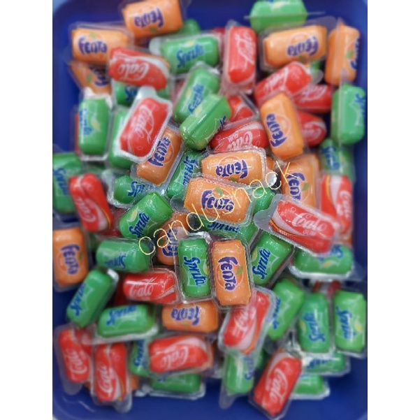 

permen karet rasa softdrink 200gr
