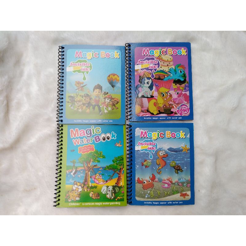 Magic water book aktifitas anak