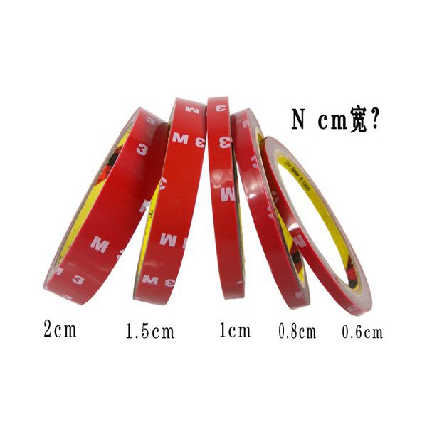 

Trendi Perekat Double Tape 3M Foam Merah 6mm x 3 Meter Terbatas