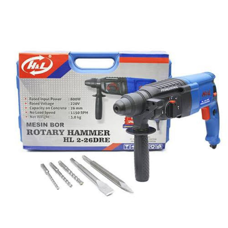 Mesin Bor Bobok Beton H&L 26mm