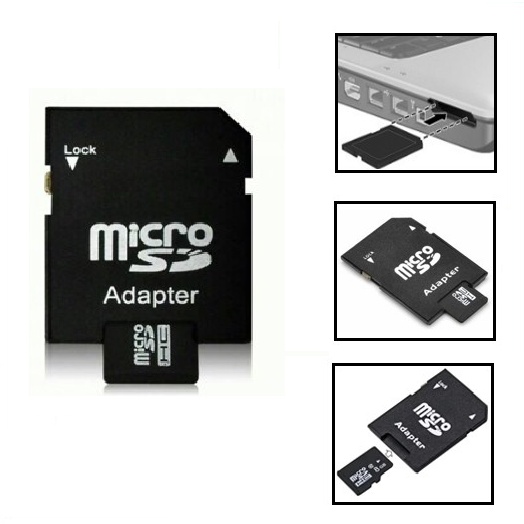 ADAPTOR MEMORY MicroSD Micro SD CARD ADAPTER SAMBUNGAN/DUDUKAN
