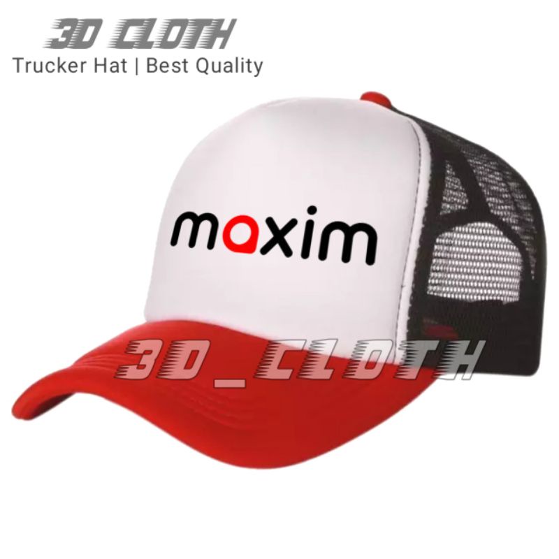Topi Maxim Trucker Jaring - Topi Maxim