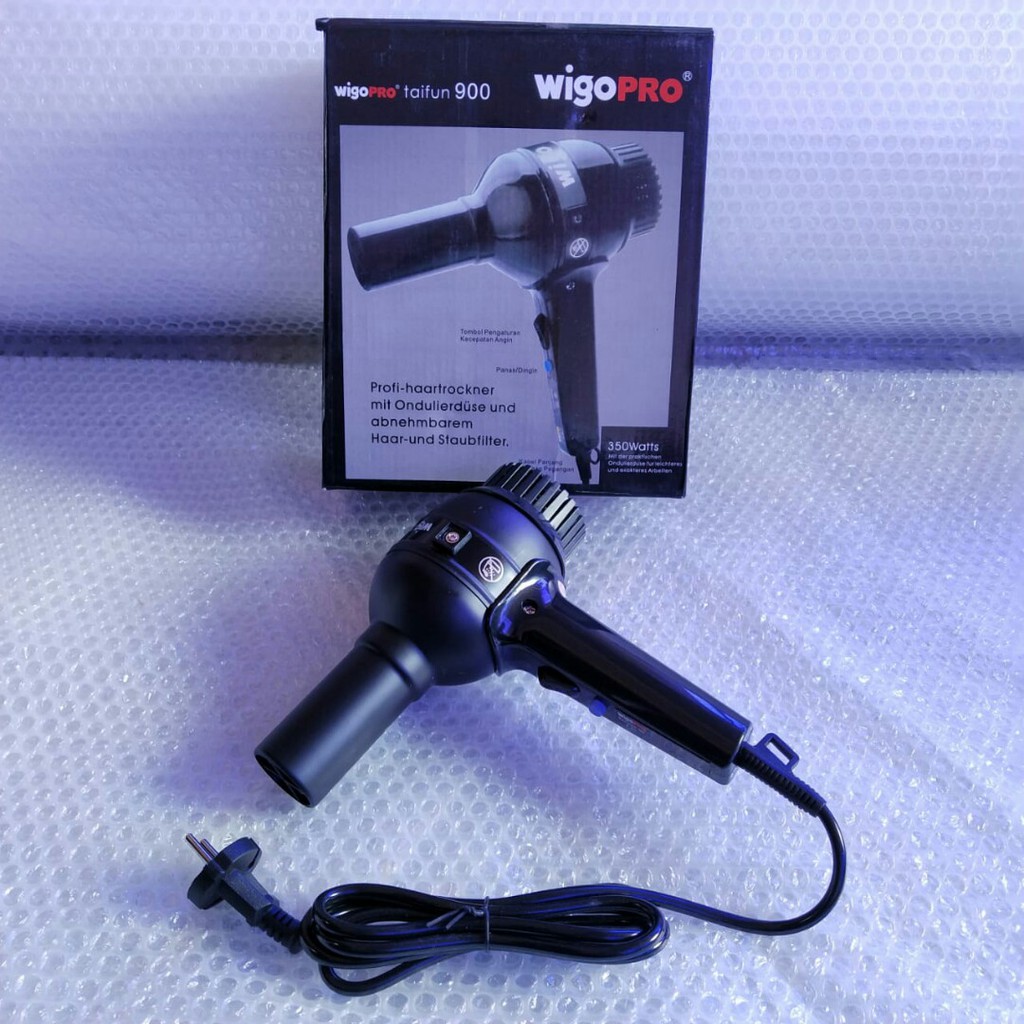 Hair Dryer Wigo Pro Taifun 900 Blower Rambut besar Hemat Listrik