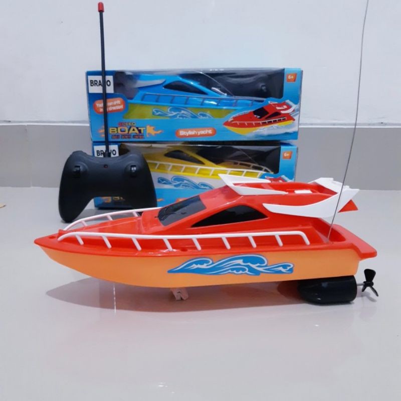 Mainan Rc Speed Boat Remote Control - Perahu Cepat Remot Kontrol Anak