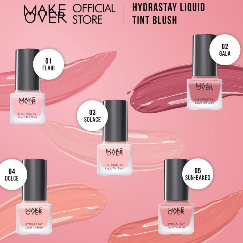 MAKE OVER Hydrastay Liquid Tint Blush 15ml