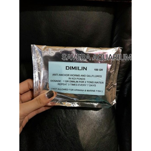 

DIMILIN MURNI 100GR / OBAT KUTU IKAN DAN PENYAKIT INSANG AIR TAWAR