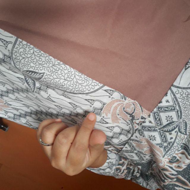 Atasan Batik Dolby Dolbi Dobby Doby Tenun Sutra Tulis Halus Katun Atbm Baron ,sarombit Atasanku