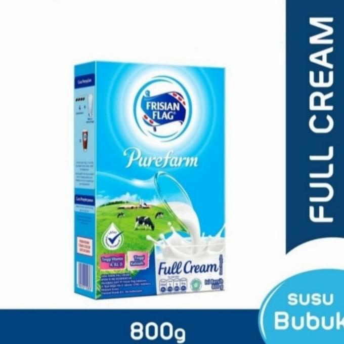 

(BISA COD) frisian flag purefarm 800 gr full cream BERGARANSI Kode 857