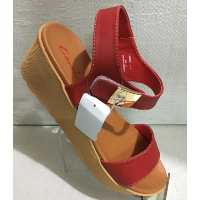 Sendal Tali Wedges Carvil Libra 01