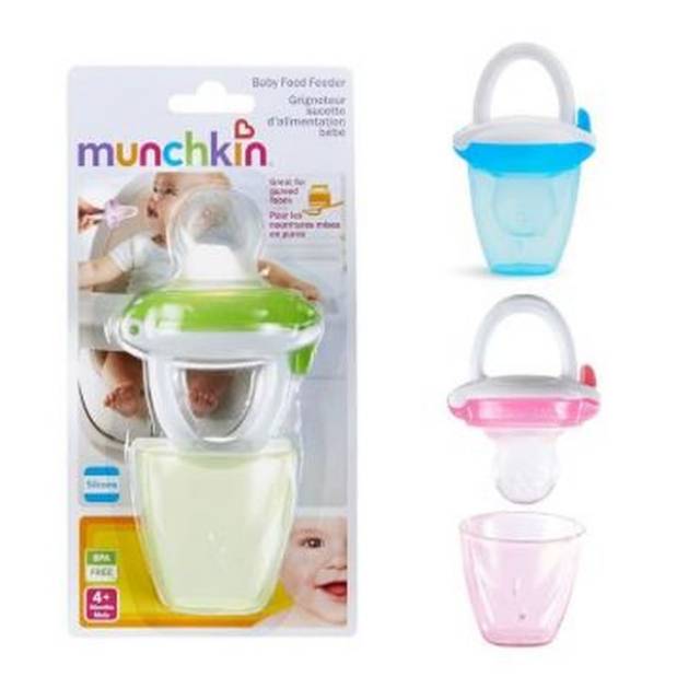 MUNCHKIN  1pc Silicone Fresh Food Baby Dot Buah Bayi Baby Fruit Feeder Empeng Buah Silikon