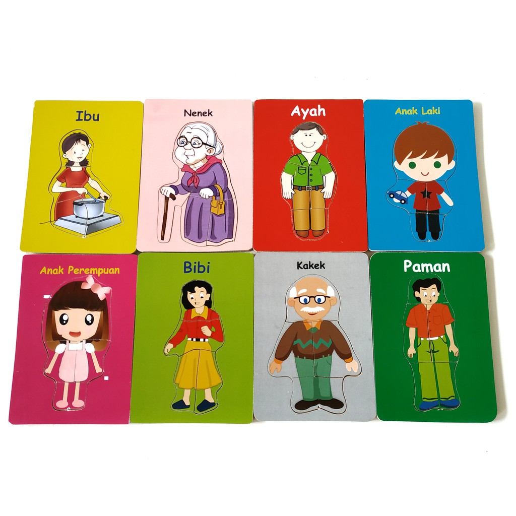 Paket Puzzle Seri (Isi 8 Pcs)