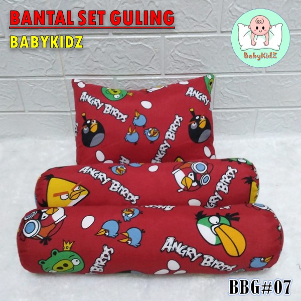 Bantal Set Guling / Bantal NewBorn / Bantal Tidur Bayi karakter