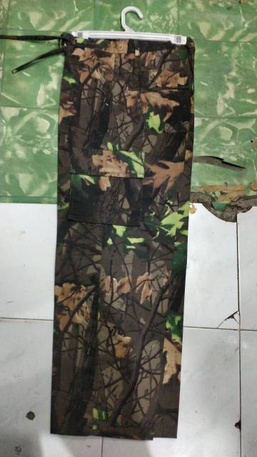 Celana panjang camo ripstok