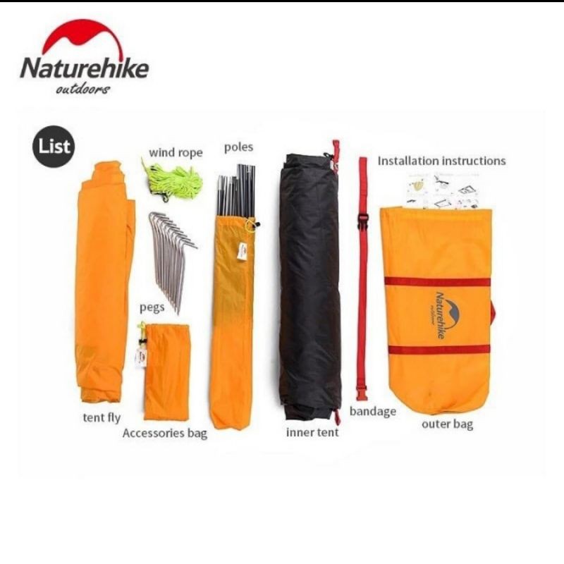 Tenda PRO 4p Naturehike Original