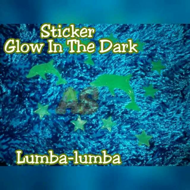 Termurah! Tempelan stiker dinding Glow In The Dark