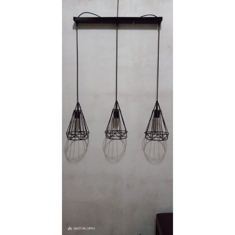 LAMPU GANTUNG MODEL KERUCUT