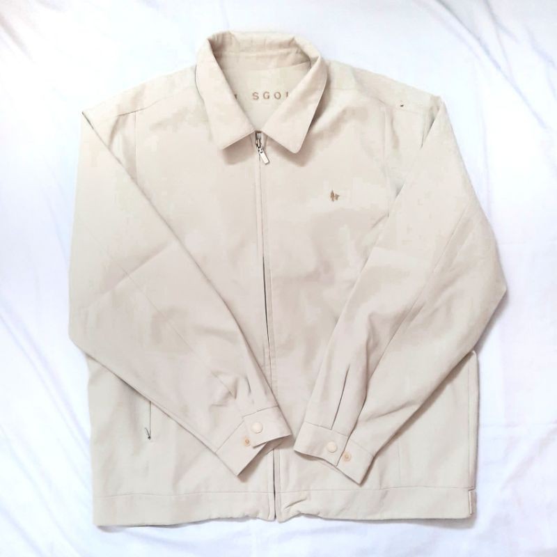 [THRIFT] AIAS GOLF Creme Coach Jacket