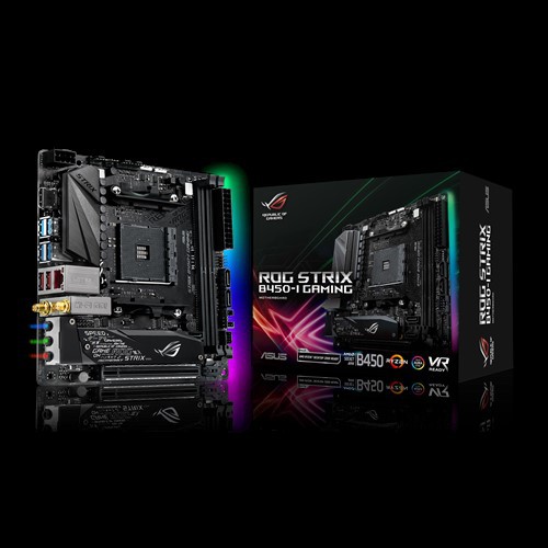 MOTHERBOARD AMD ASUS ROG STRIX B450-I GAMING AM4