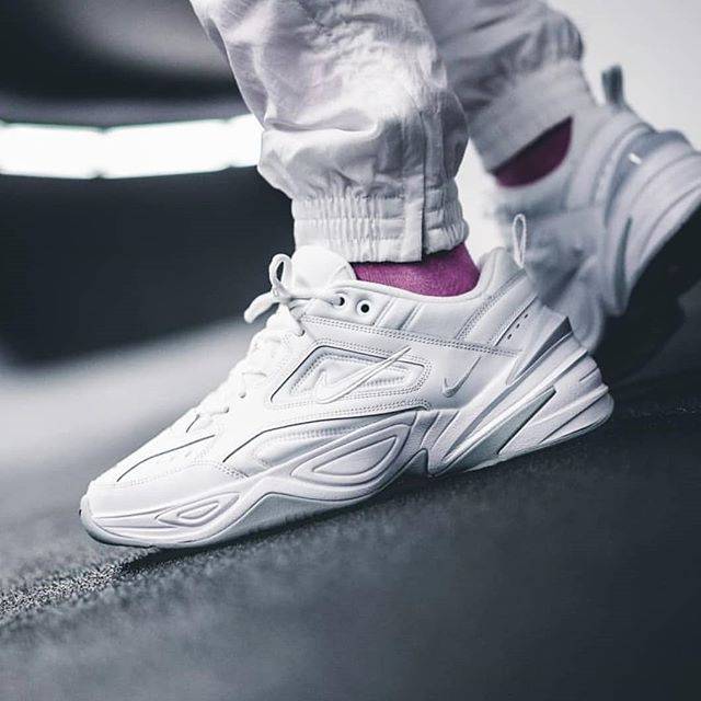 nike m2k white grey