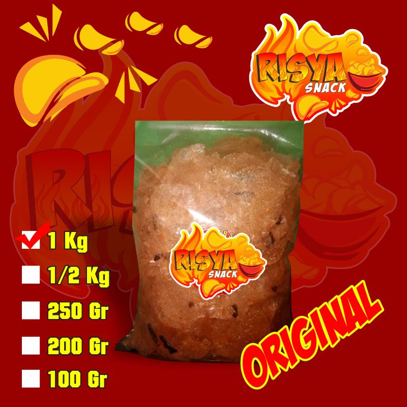 

Keripik kaca 1 kg/Kripik Kaca Original Daun Jeruk