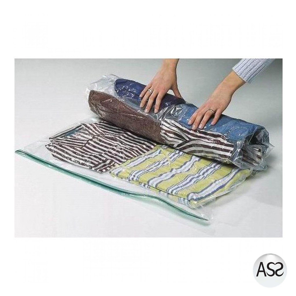 ASS Shop - Tas Travel Organizer Plastik Vakum Kompresi 1pcs - VB-70